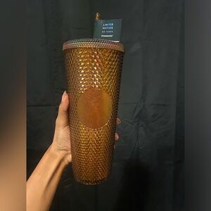 Starbucks 2021 50 YEAR Anniversary Gold Tumbler